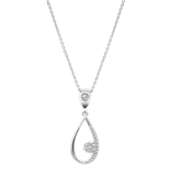 Collana Lotus Donna Fantasy in Argento Zircone LP3736-1/1 - LP3736-1/1